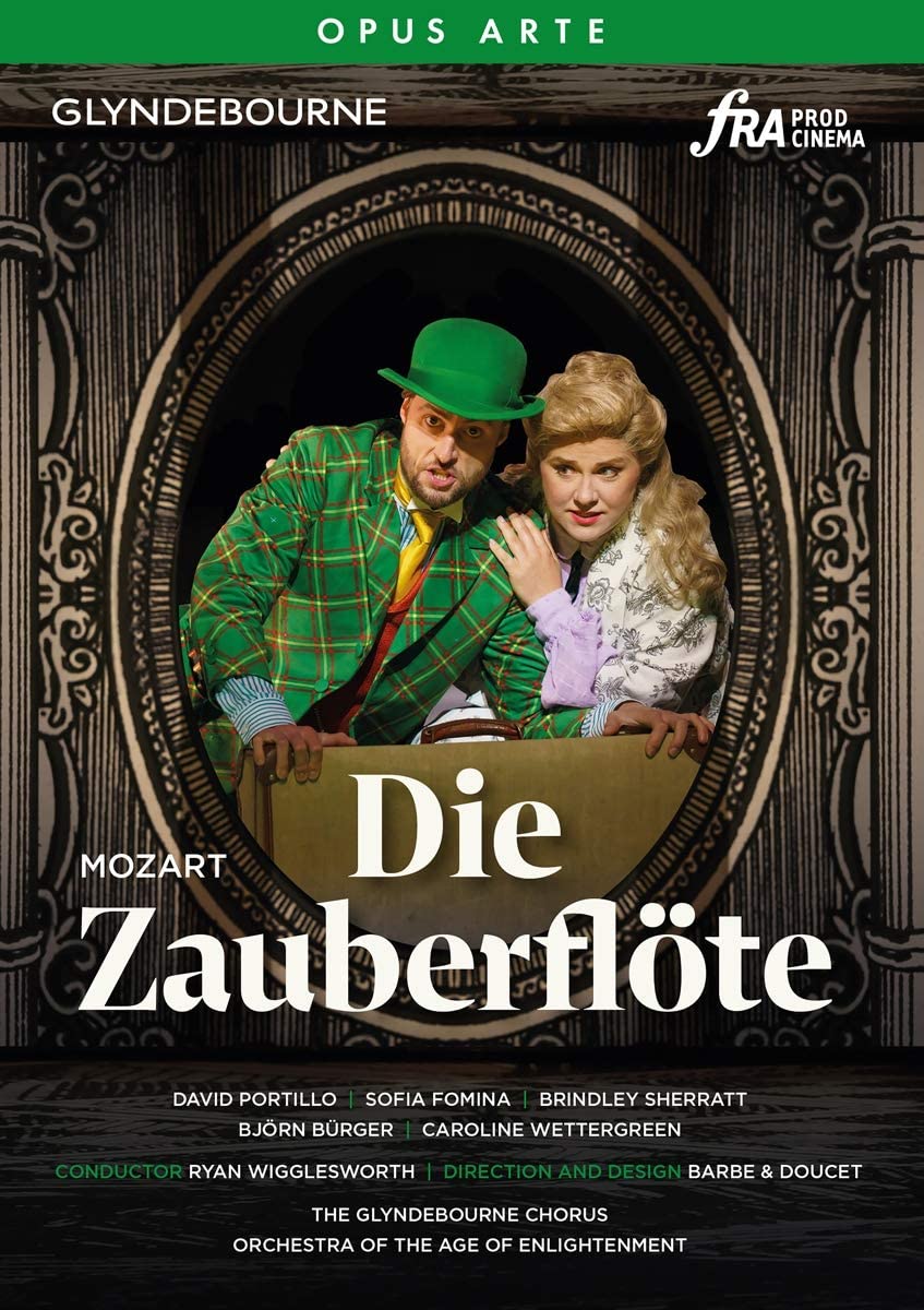 Mozart: Die Zauberflote [David Portillo; Sofia Fomina; The Glyndebourne Chorus [DVD]