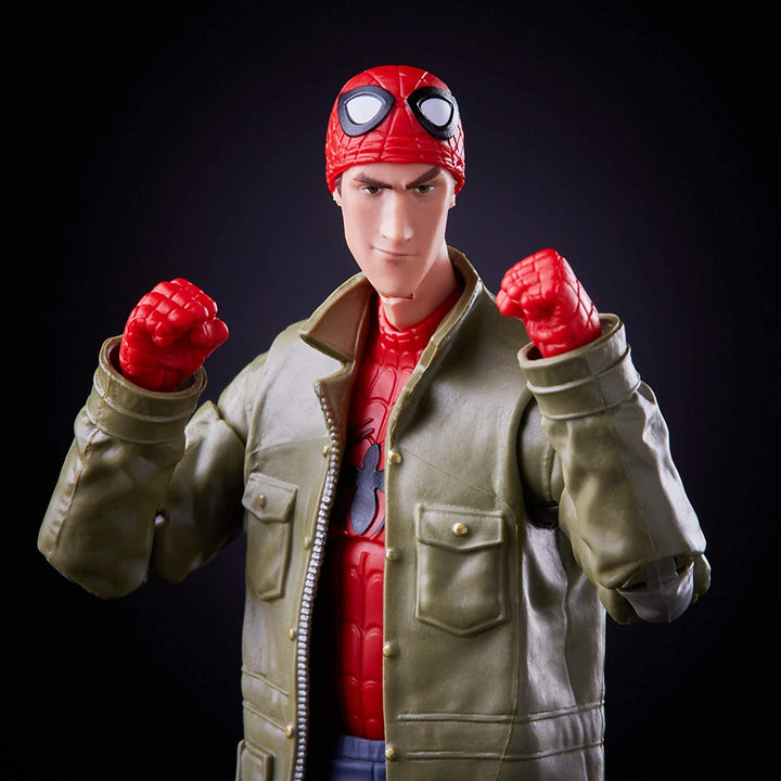 Hasbro Marvel Legends Series Spider-Man: Into the Spider-Verse Peter B. Parker 6-inch Collectible Action Figure Toy For Kids Age 4 and Up