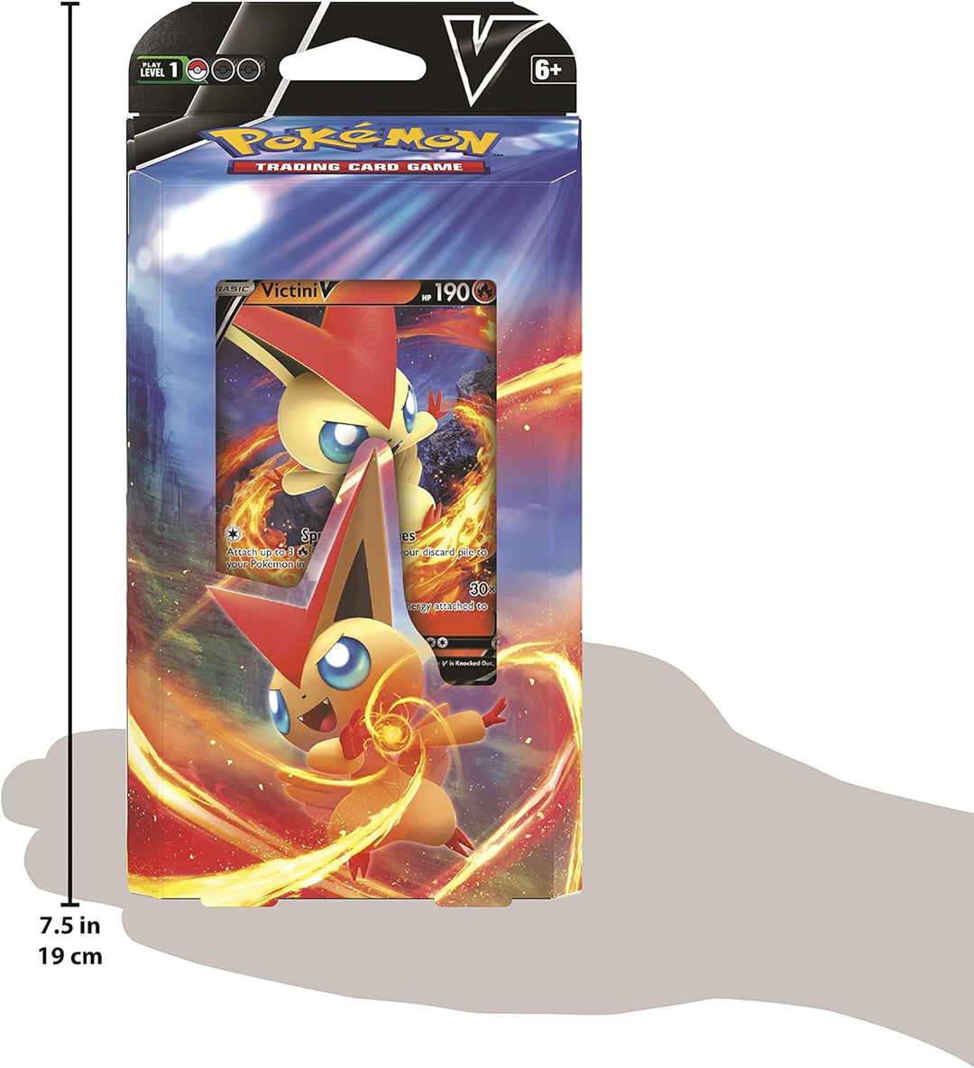 Pokémon  | Victini V / Gardevoir V Battle Deck (One at Random) | Card Game | Ages 6+ | 2 Players | 10+ Minutes Playing Time