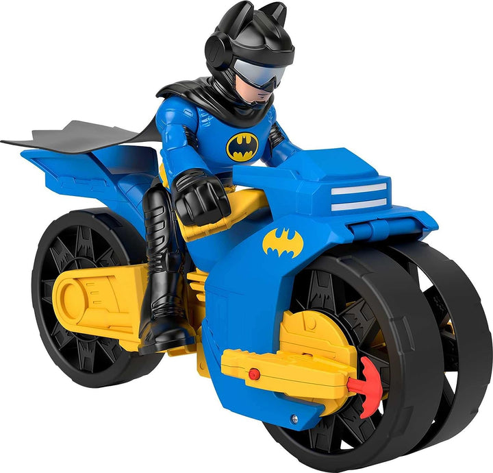 Imaginext DC Super Friends Batcycle and Batman Action Figure XL