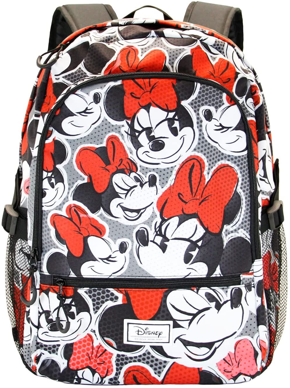 Minnie Mouse Lashes-Fan HS Fight Backpack, Red