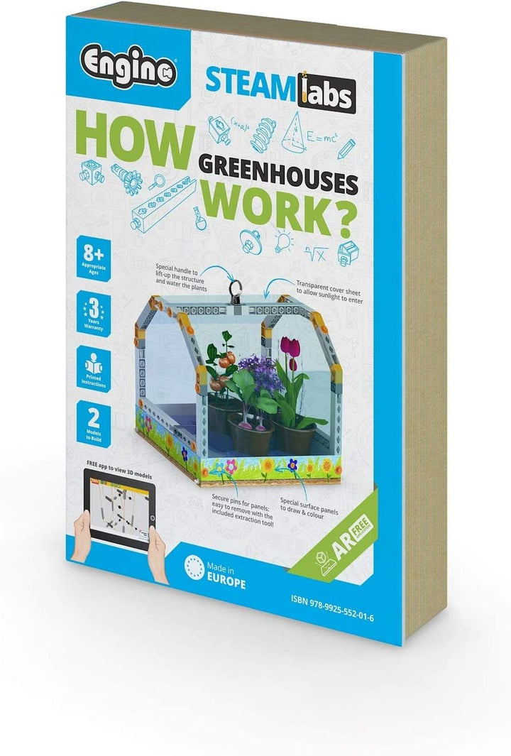 Engino - STEAM Labs Toys - How Greenhouses work? | Educational Science Kits for