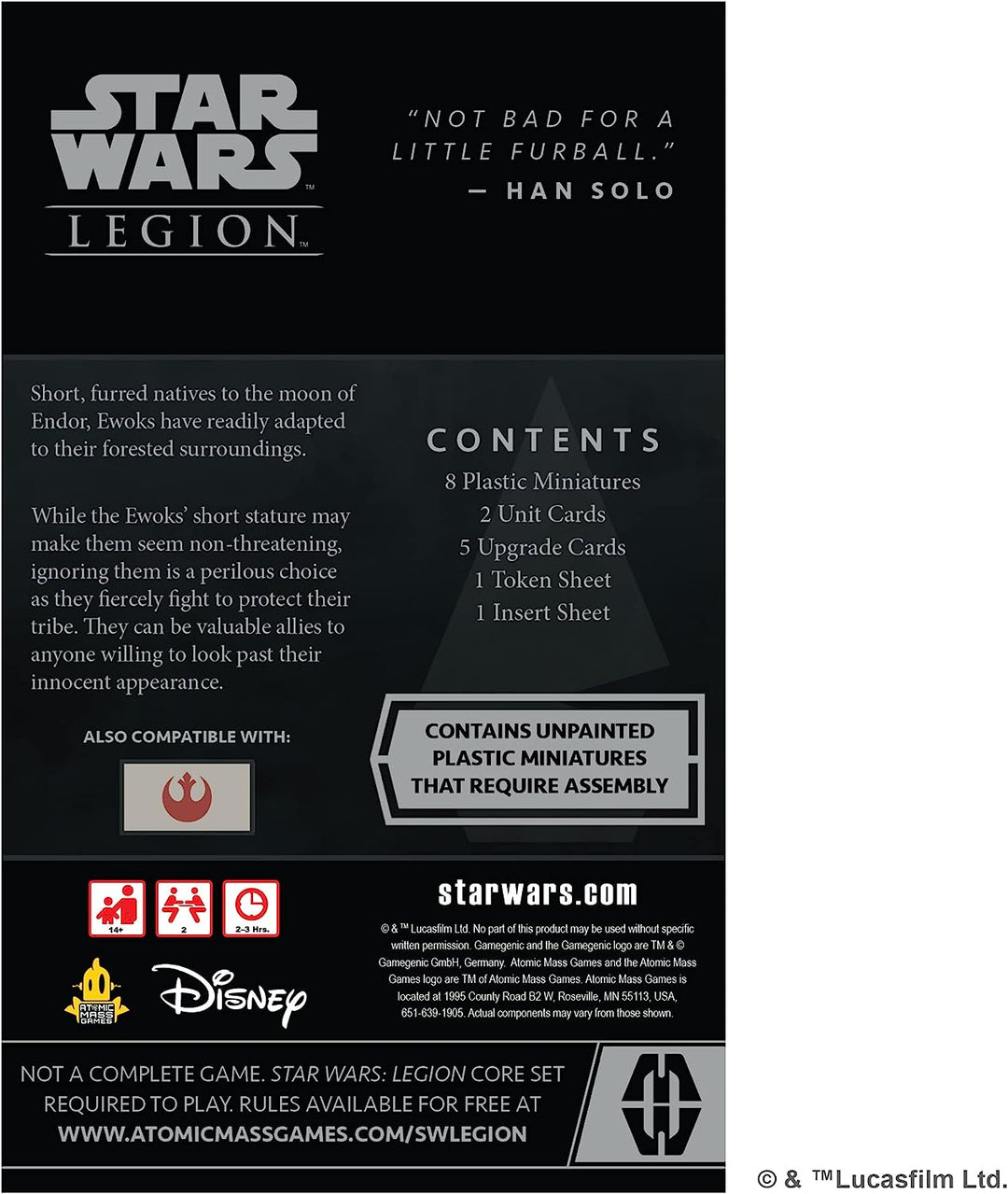 Star Wars Legion: Einheit der Ewok-Krieger
