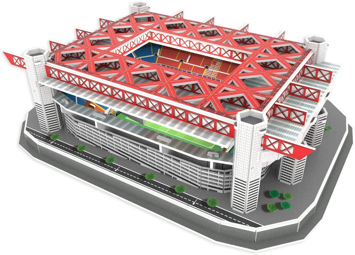 KARACTERMANIA Estadio de Nanostad, 3D Puzzle Stadium Giuseppe Meazza Standard Milano San Siro (39452), Multicoloured