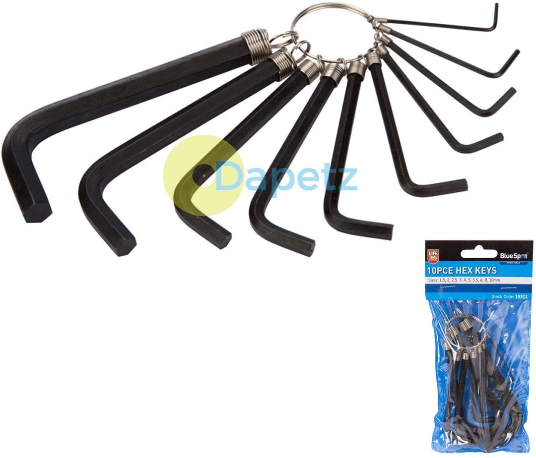 Hex Key Set 10Pce