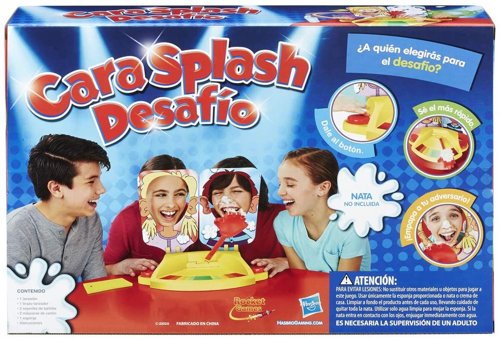 Hasbro Gaming Face Splash Splash Face Challenge multicolored