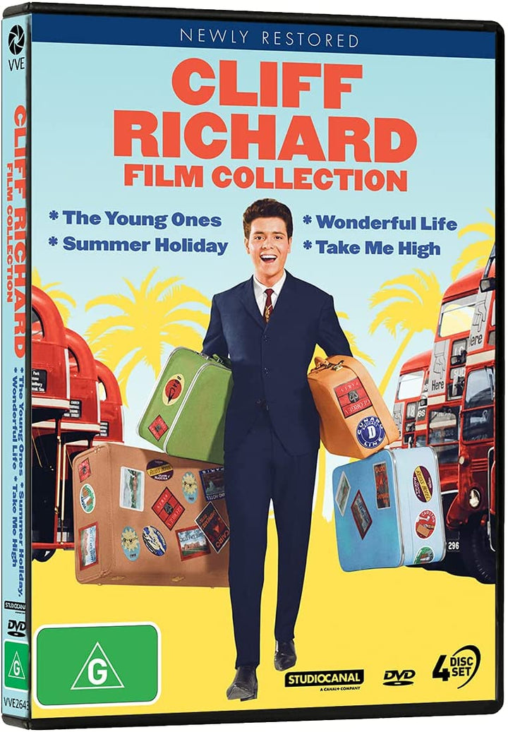 Cliff Richard's Film Collection - The Young Ones / Summer Holiday / Wonderful Li [DVD]
