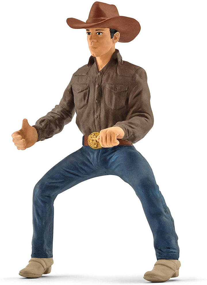 Schleich 41418 Team roping with Cowboy