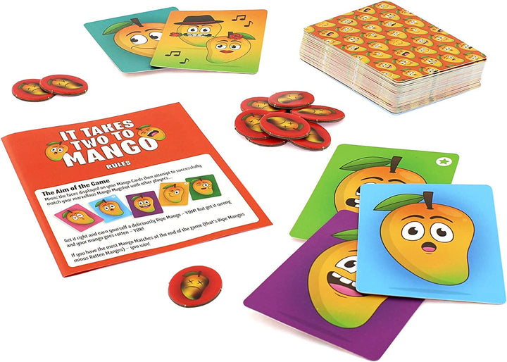 It Takes Two To Mango Family Fun Card Game