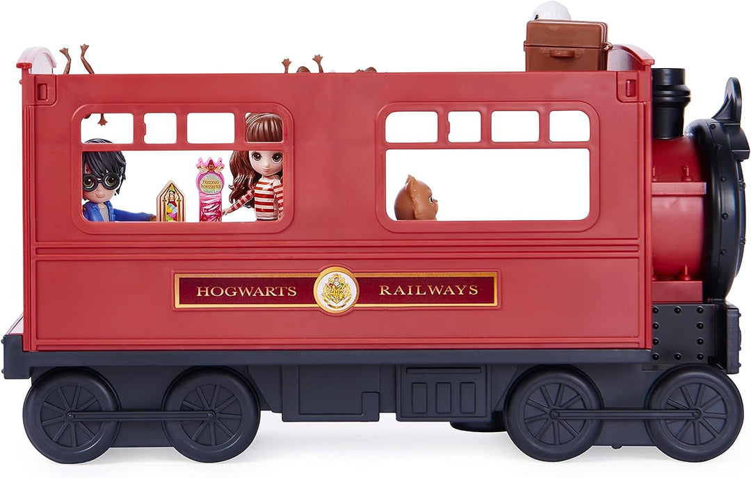 Wizarding World Harry Potter, Magical Minis Hogwarts Express Train Toy Playset with 2 Exclusive Figures