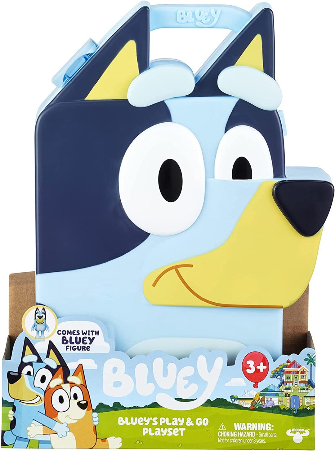 Bluey's Deluxe Collector Case Storage Display Case for Official Collectable Bluey 2.5-3 inch Character Action Figures