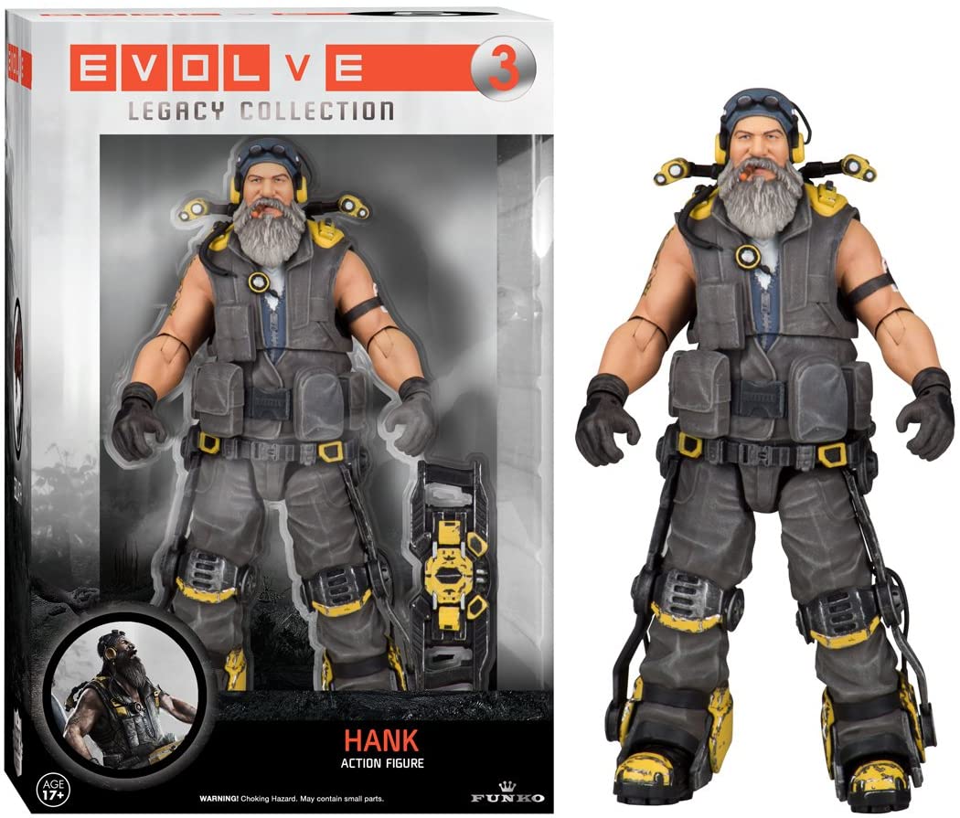Evolve Hank Legacy Action Figure