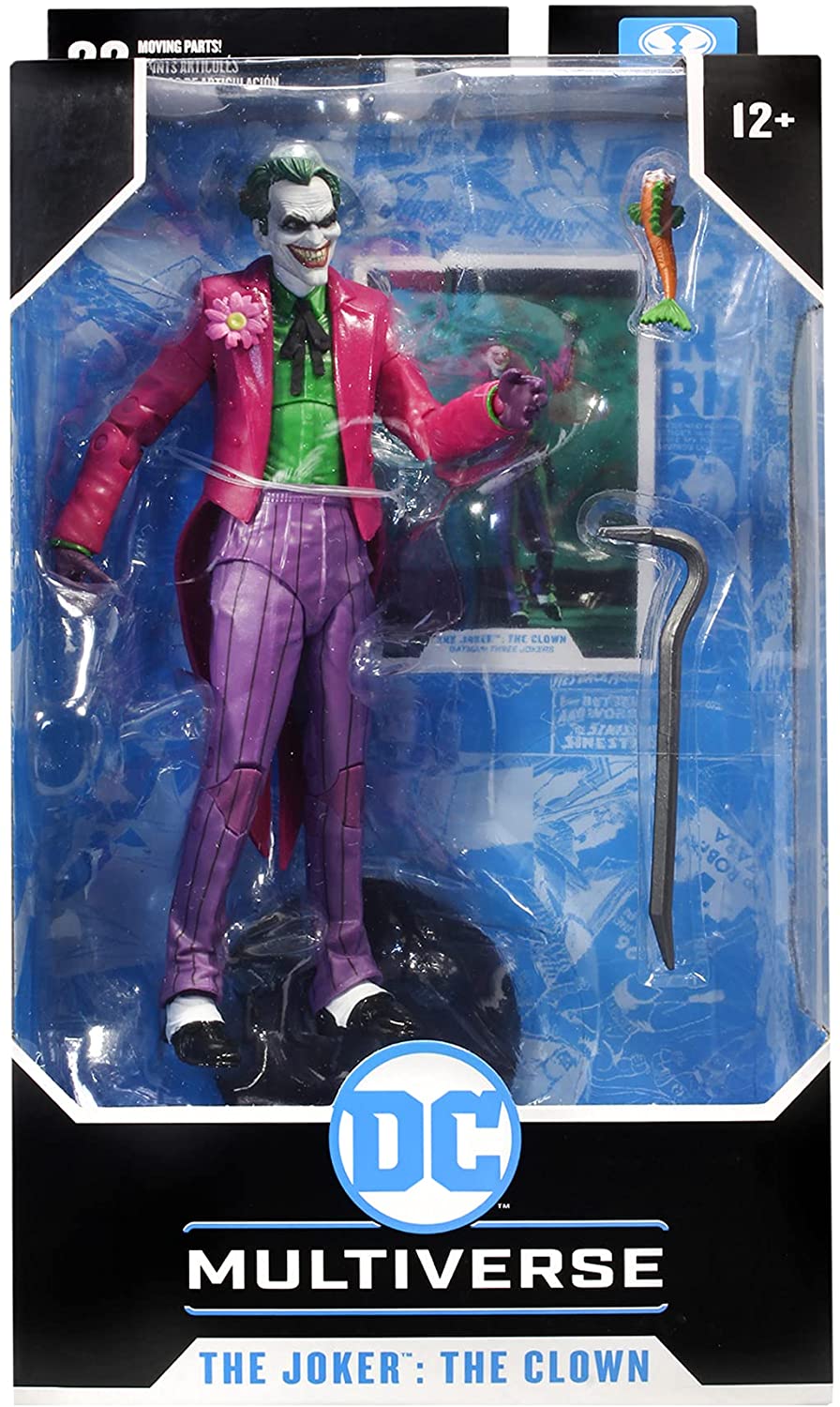 McFarlane TM30140 DC Multiverse Batman Drei 7IN-Figuren WV1-THE Joker (Tod in