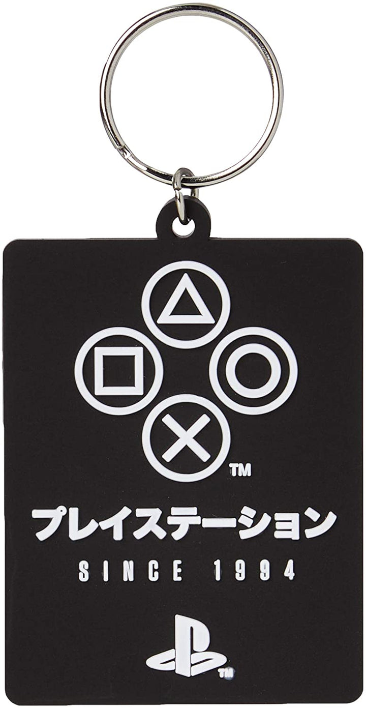 Pyramid International Playstation (Since 1994) Rubber Keychains, Multi, One Size