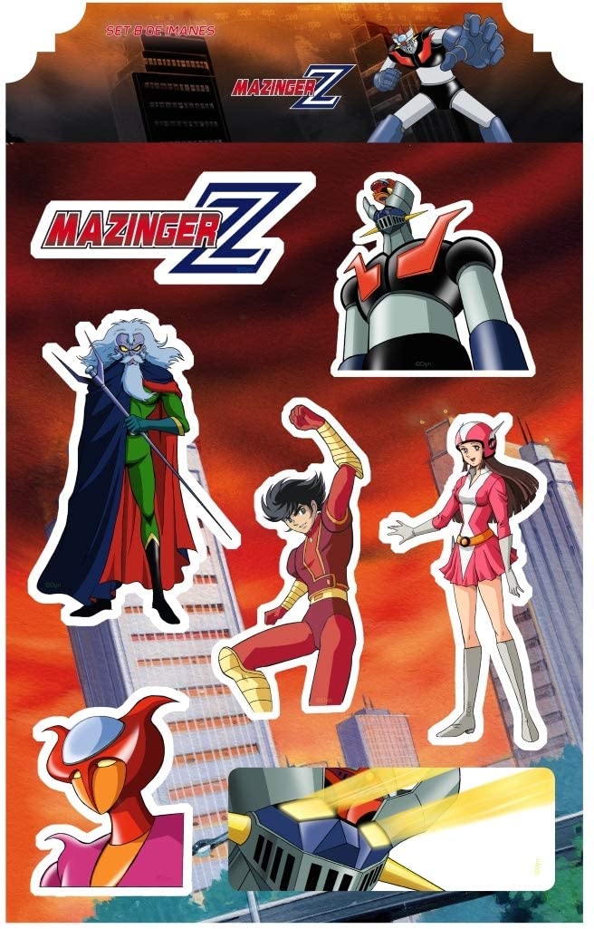 Mazinger Z Magnets Set B