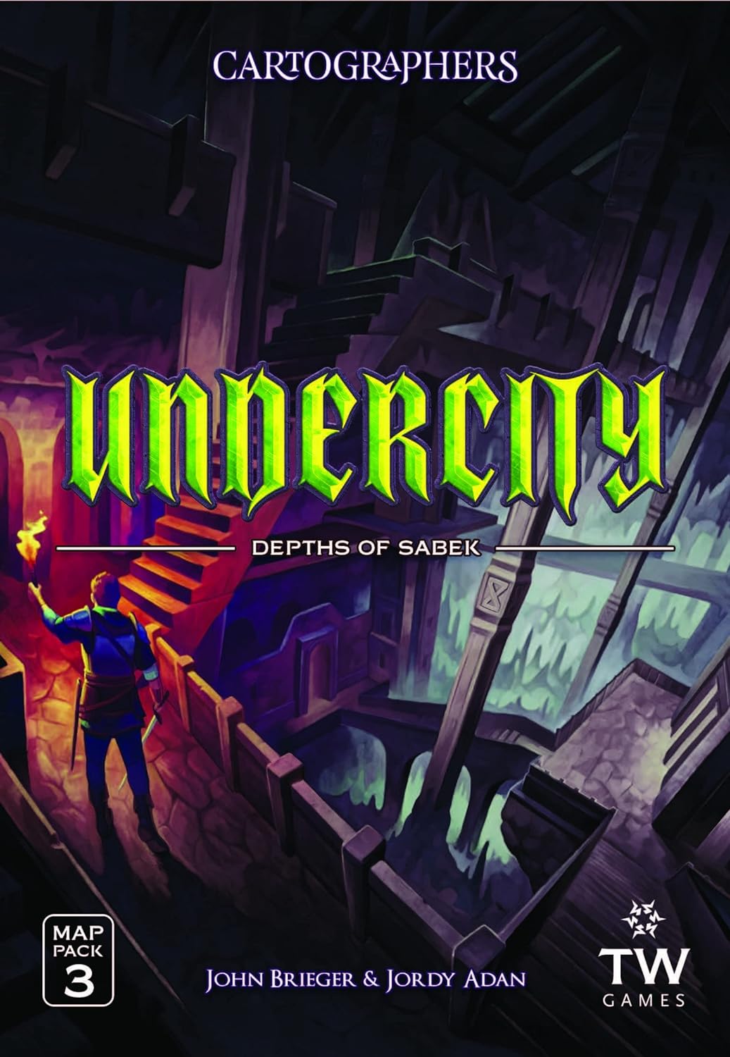 Cartographs Heroes: Map Pack 3: Undercity