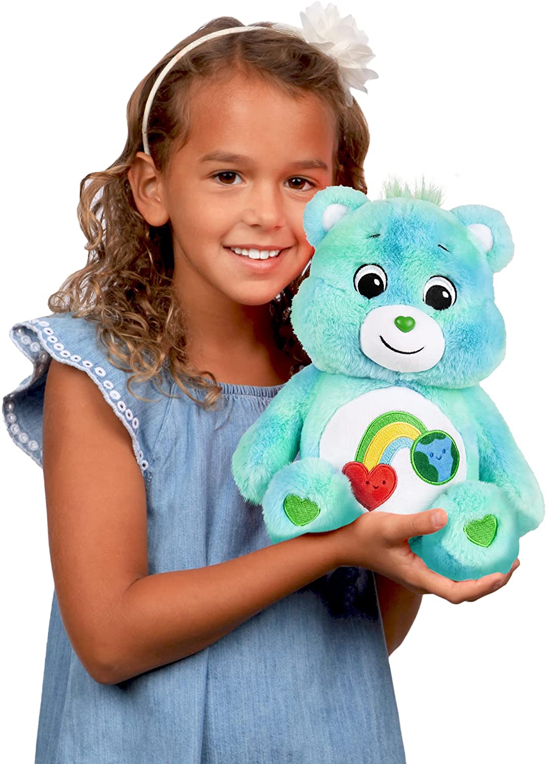 Care Bear 14 Inch Bean Plush Eco I Care Bear