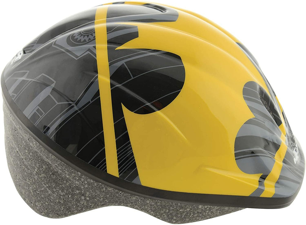 Batman Boys Safety Helmet, Black 52-56cm - Yachew