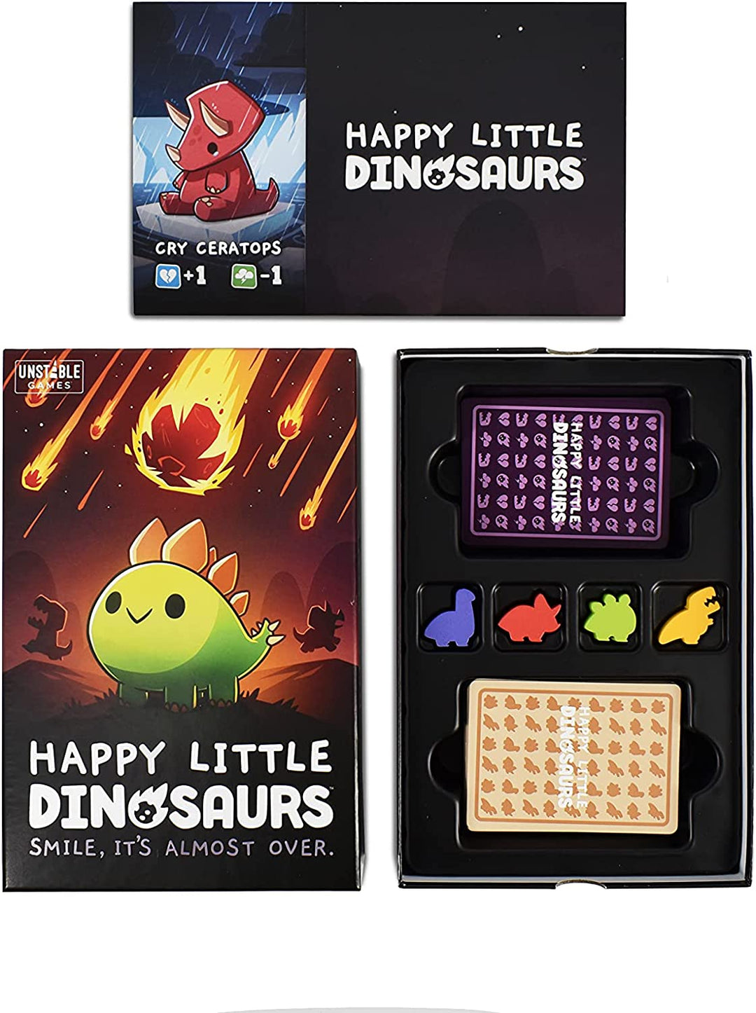 TeeTurtle | Happy Little Dinosaurs Basisspiel | Brettspiel | Ab 8 Jahren | 2 bis 4 Pla