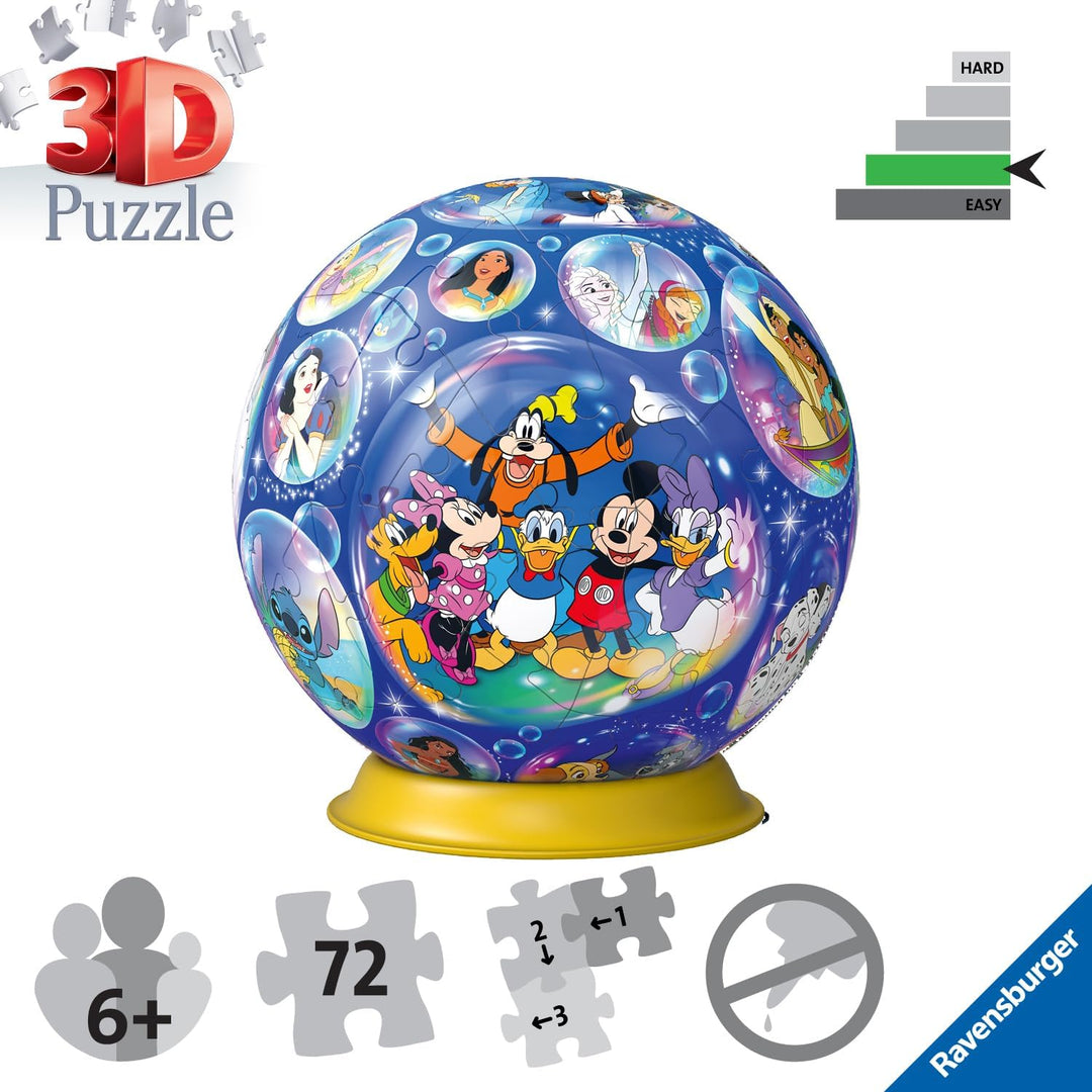 Ravensburger 11561 Disney Grogu 3D Jigsaw Puzzle for Kids and Adults Age 6 Years Up - 72 Pieces