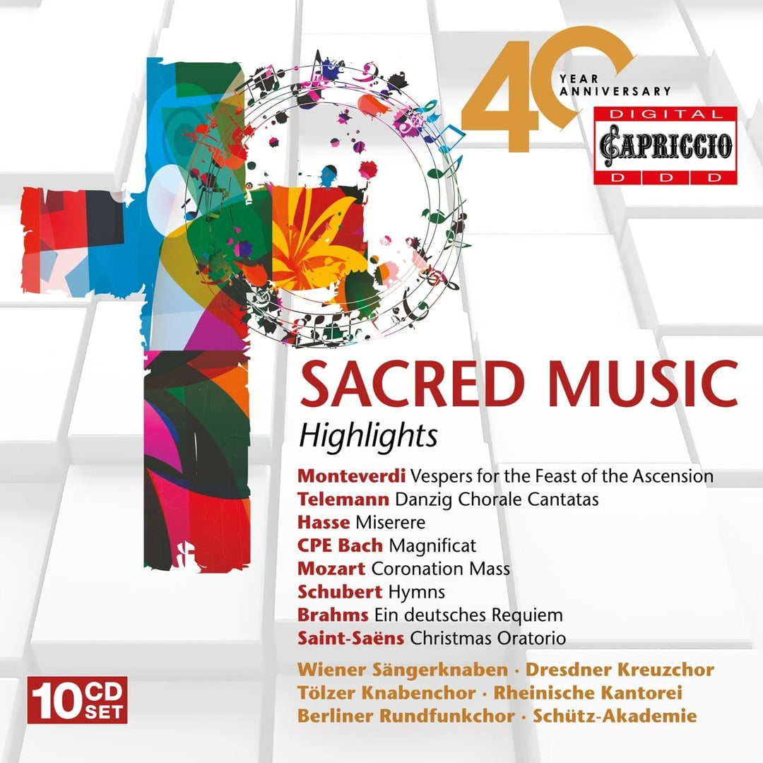 40 Anniversary Sacred Music [Various] [Capriccio: C7377] [Audio CD]