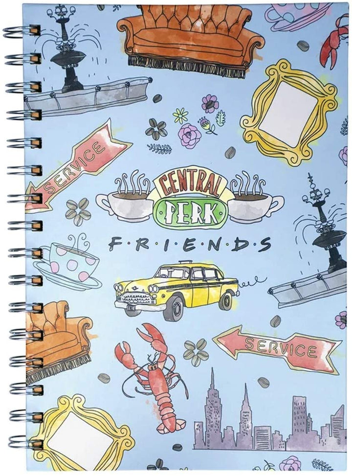 Friends - A5 Wiro - Notebook/Journal - 80 Pages