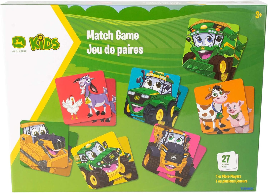 John Deere Kids Match Game – Memory-Spielspaß für Kinder ab 3 Jahren