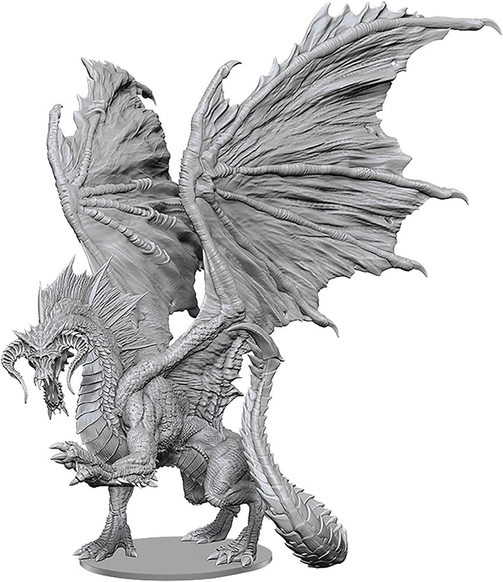 D&D Nolzur's Marvelous Miniatures: Adult Black Dragon | WizKids Dungeons