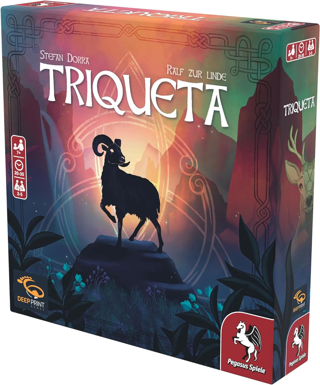 Triqueta  Board Games (Deep Print Games) (English Edition)