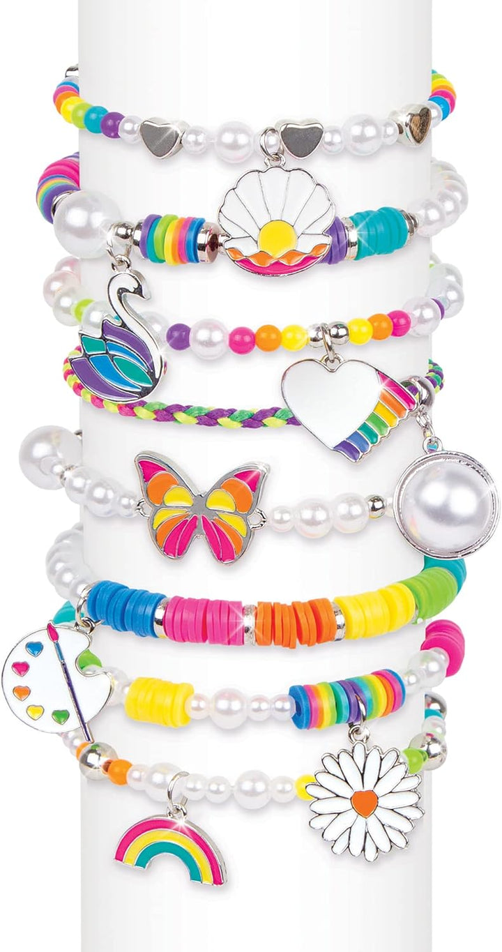 Make It Real Rainbows Pearl Jewelry, Creative Set 1729