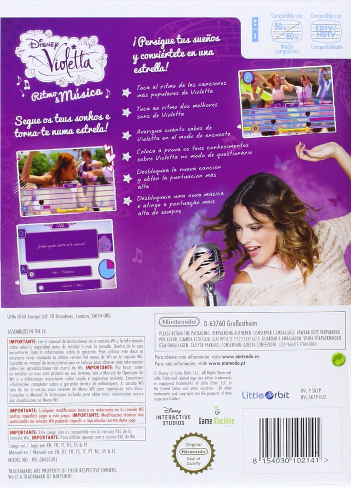 Namco Violetta Wii