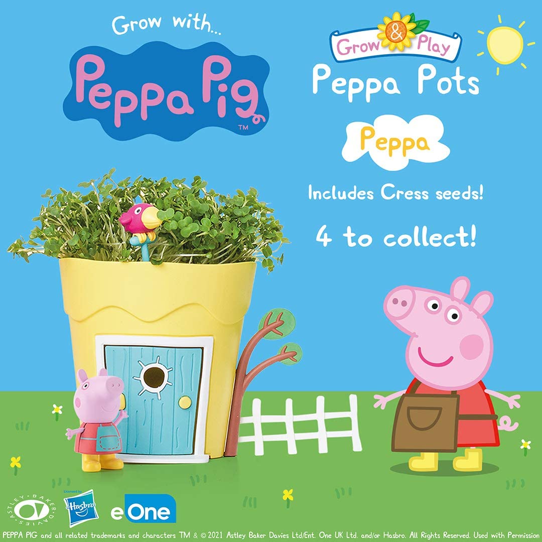 Peppa Pig PP101 Pots Peppa Peppa Pig Kids' Animal & Insect Habitat Kits, Multi