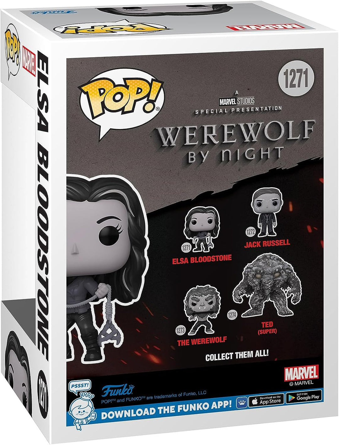 Werewolf By Night Elsa Bloodstone Funko 74534 Pop! VInyl #1271