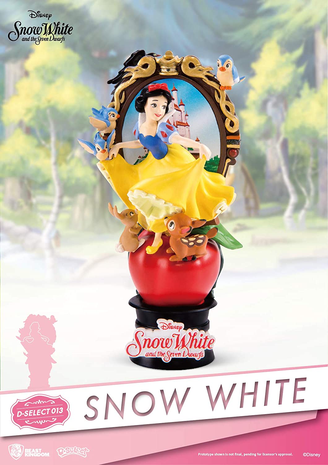 Beast Kingdom - Disney Diorama Snow White and The Seven Dwarfs, Multicolor (Beast Kingdom BKDDS-013)