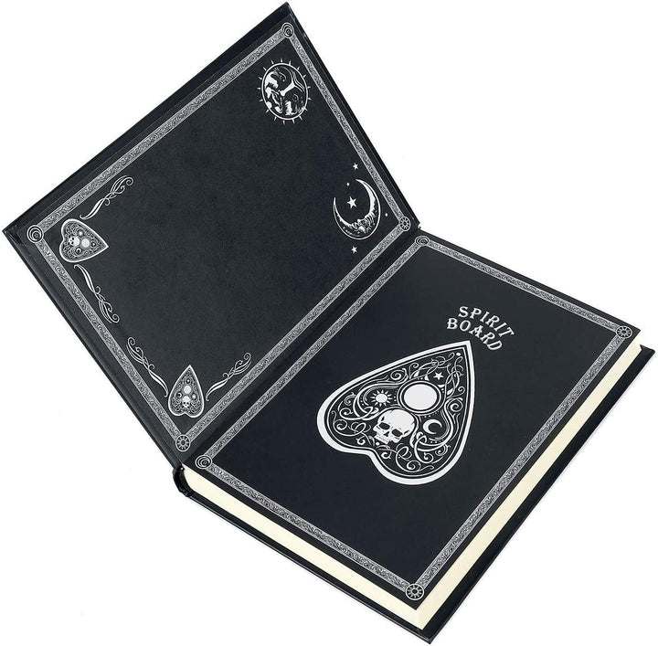 Nemesis Now Embossed Journal Black and White Spirit Board 17cm, Coated, Wood Fre