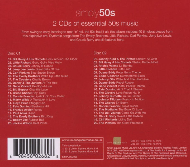 Simply 50s [Audio CD]