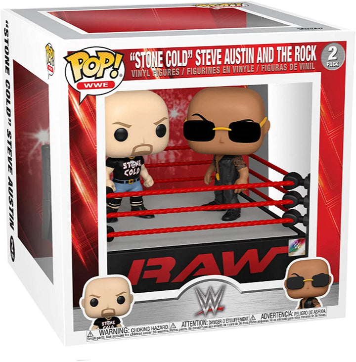 WWE "Stone Cold" Steve Austin And The Rock Funko 54661 Pop! VInyl #2
