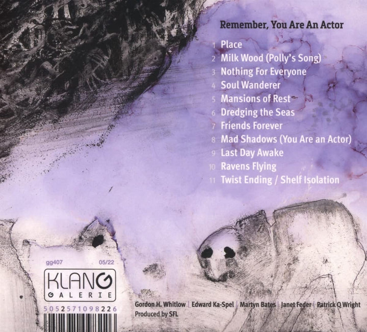 Remember, You Are An Actor [Audio CD]