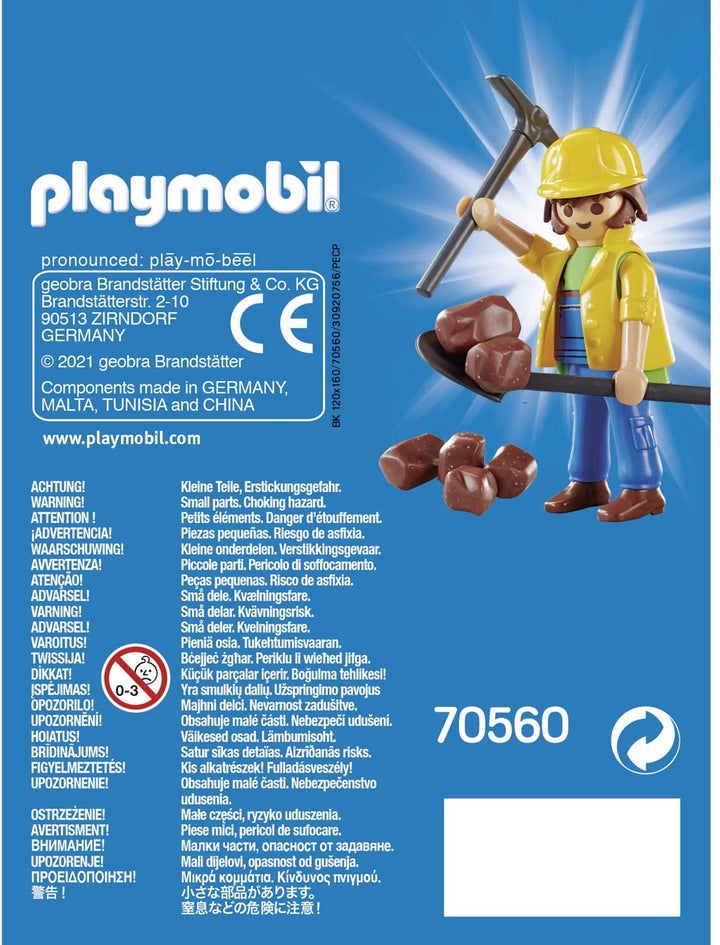 Playmobil 70560 Playmo-Friends Construction Worker, for Children Ages 4+