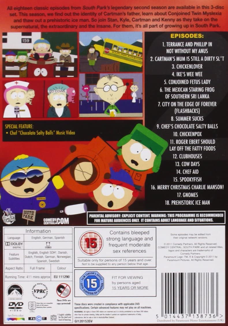 South Park - Season 2 (re-pack)