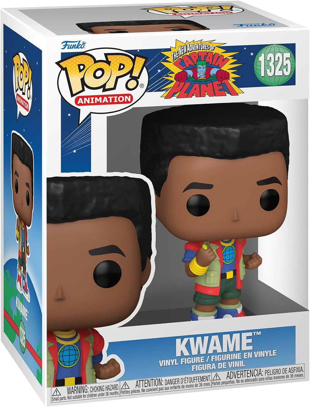 Animation: Captain Planet - Kwame Olowe Funko Pop! Vinyl