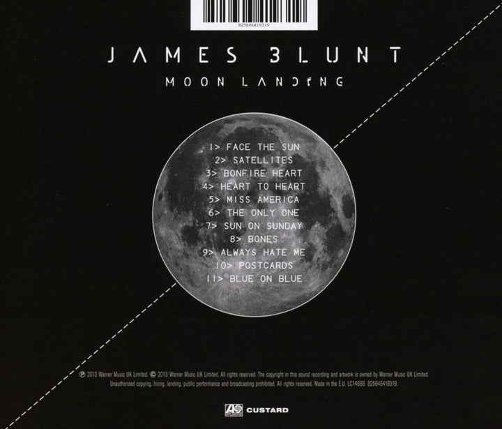 James Blunt - Moon Landing [Audio CD]