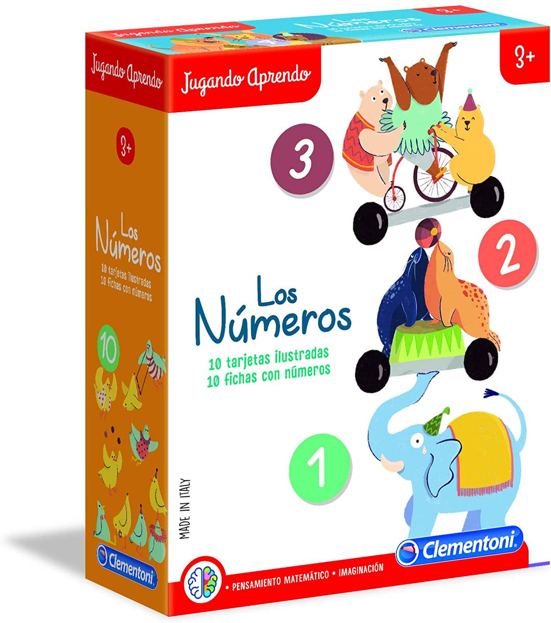 Clementoni 55303 Los Nmeros Spiel, Mehrfarbig