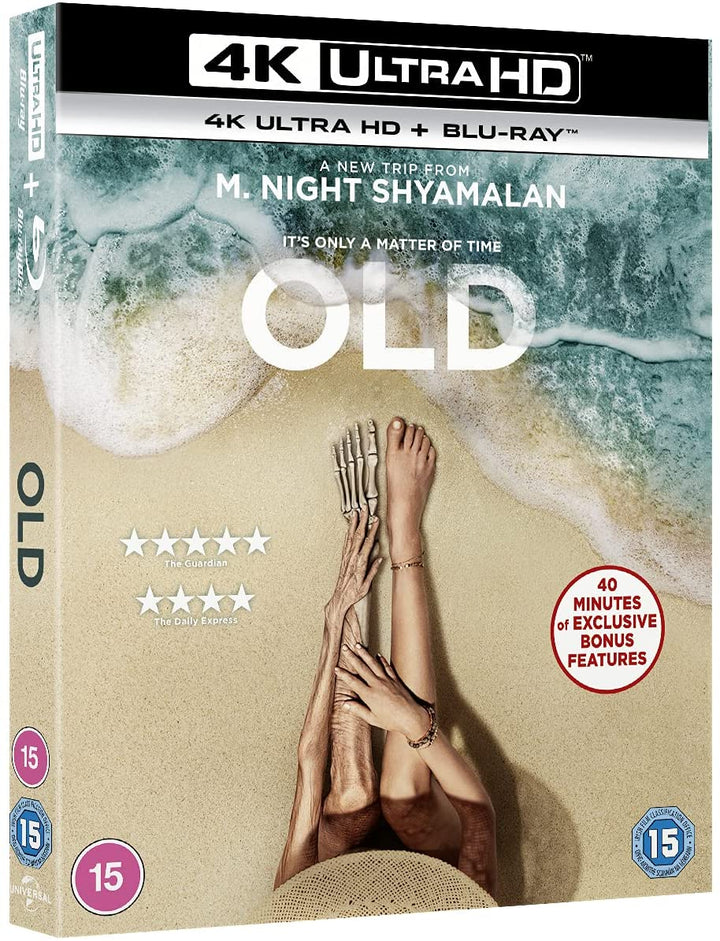 Old [4K Ultra HD] [2021] [Region Free] - Horror [Blu-ray]