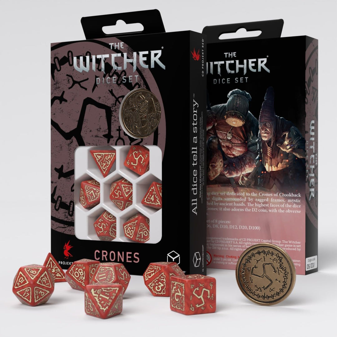 Witcher Dice Set Crones Brewess