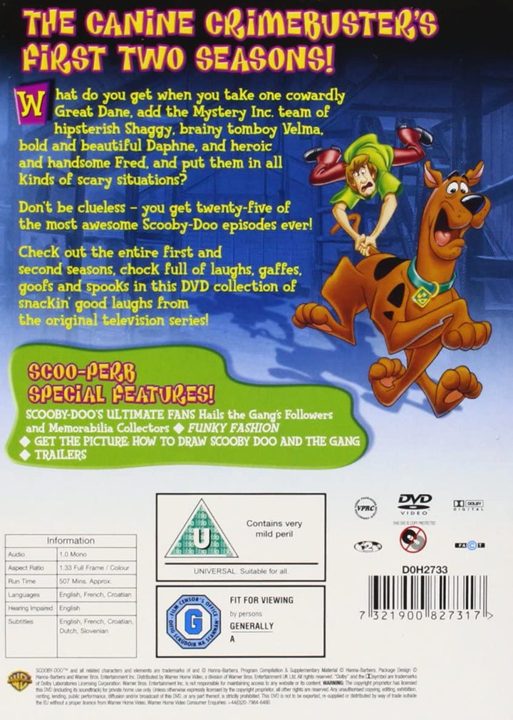 Scooby-Doo Where Are You! Vol 1 & 2 - Mystery [DVD]