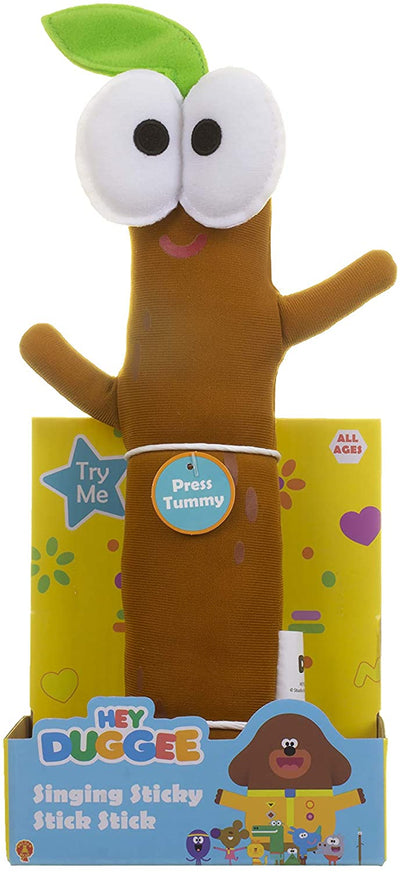 Hey Duggee 2011 Singing Sticky Stick Soft Toy