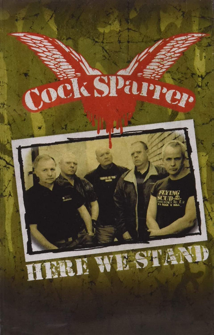 Cock Sparrer - Here We Stand [Audio Cassette]