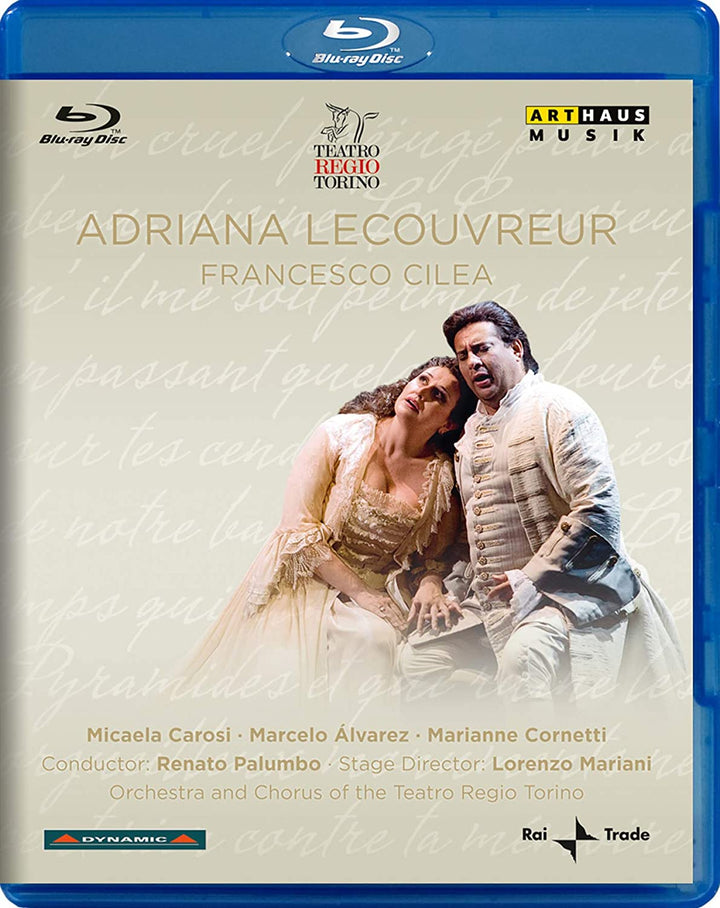 Adriana Lecouvreur, by Francesco Cilea (Tatro Regio di Torino 2008) [2010] - [Blu-Ray]