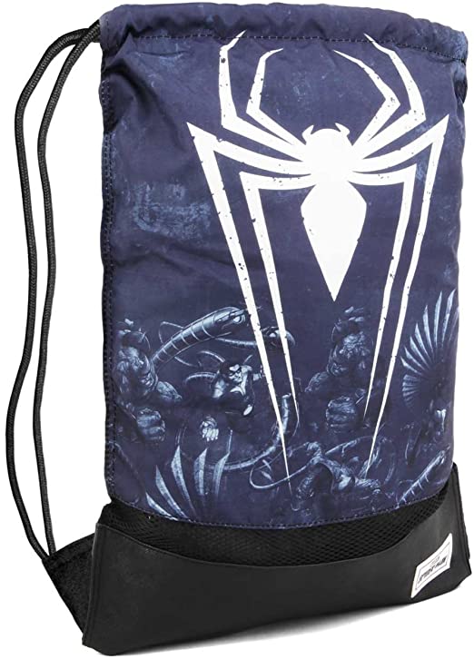 Karactermania Spiderman Poison-Storm Drawstring Bag, 47 cm, Black